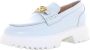 Nerogiardini Leren Dames Loafers Slip-On Stijl White Dames - Thumbnail 11