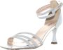 Nerogiardini Glitter Hoge Hak Sandalen voor Vrouwen Gray Dames - Thumbnail 12