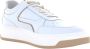 Nerogiardini Leren Vetersneakers voor Dames White Dames - Thumbnail 4