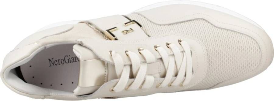 Nerogiardini Sneakers Beige White Dames