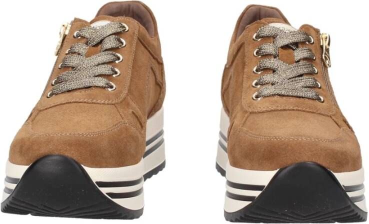 Nerogiardini Sneakers Bruin Dames