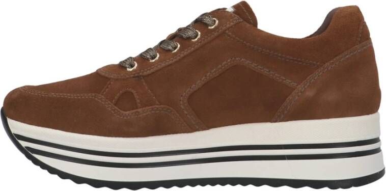 Nerogiardini Sneakers Bruin Dames