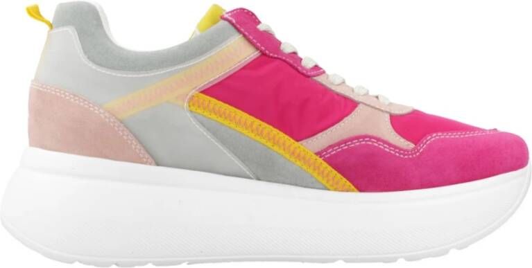 Nerogiardini Vetersluiting Mode Sneakers Multicolor Dames