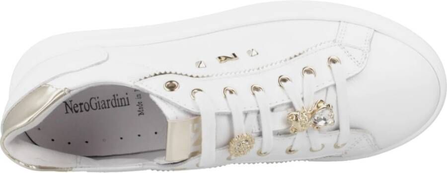 Nerogiardini Witte Sneakers met DryGo! Technologie Multicolor Dames - Foto 6