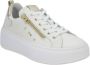 Nerogiardini Leren Sneakers met Veters en Ritssluiting White Dames - Thumbnail 13