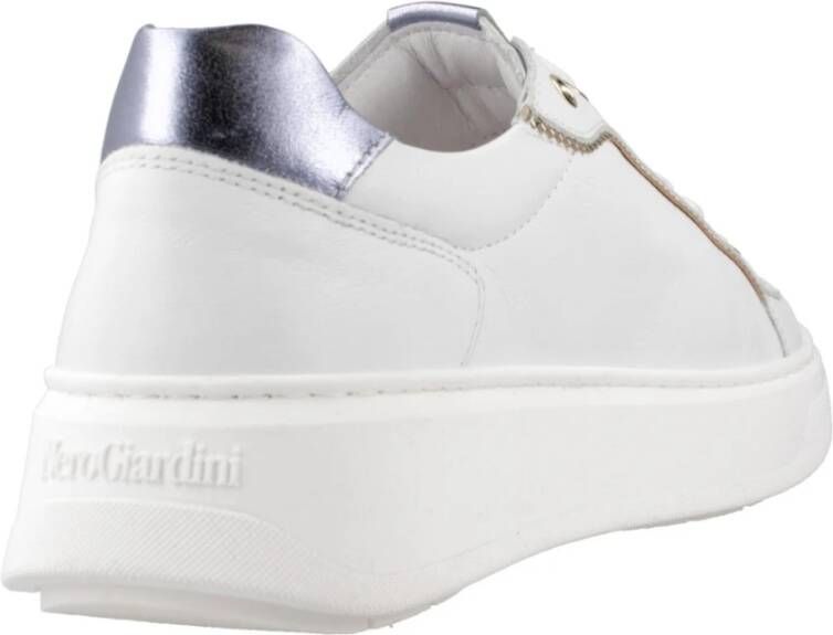 Nerogiardini Sportieve Vetersneakers White Dames