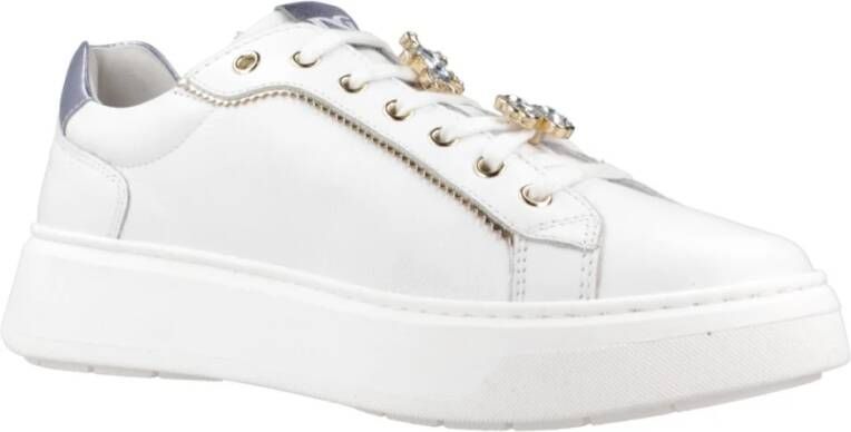 Nerogiardini Sportieve Vetersneakers White Dames