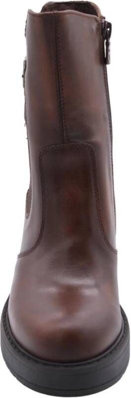 Nerogiardini Stijlvolle Boot Scar Zazu Brown Dames