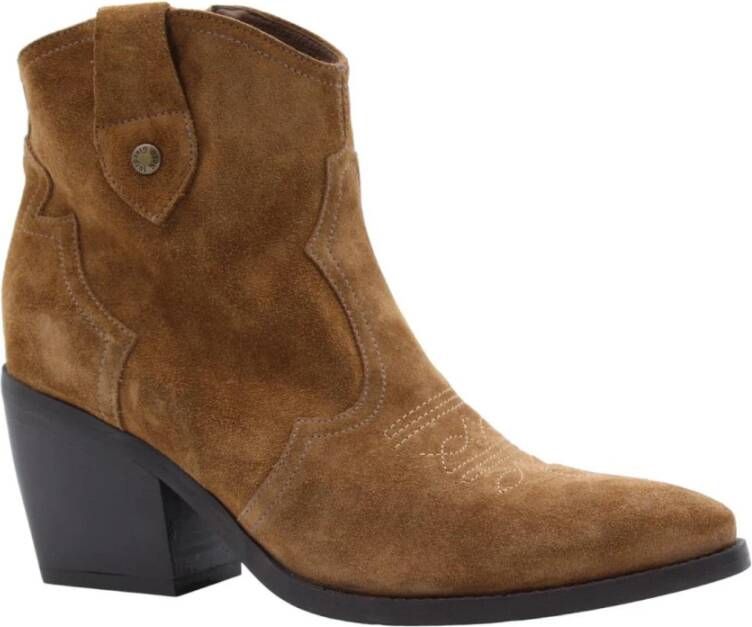 Nerogiardini Stijlvolle Boot voor Trendy Fashionistas Brown Dames