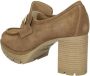 Nerogiardini Stijlvolle Loafer Schoenen voor Mannen Beige Dames - Thumbnail 3