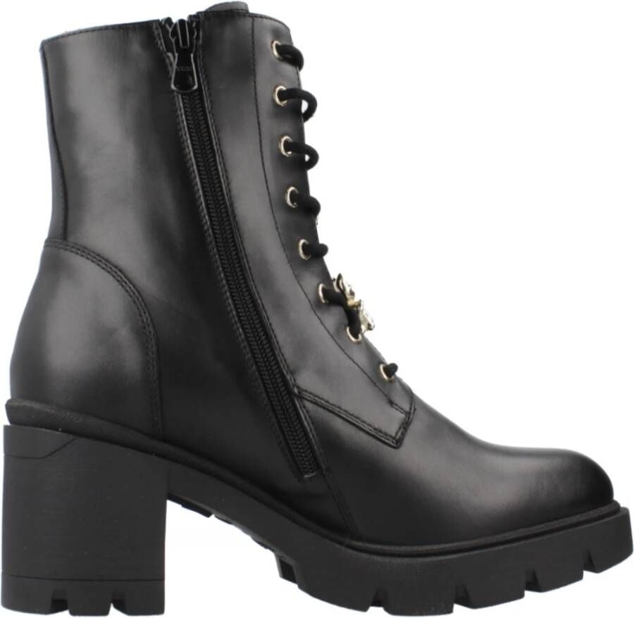 Nerogiardini Stijlvolle Veterschoenen Black Dames