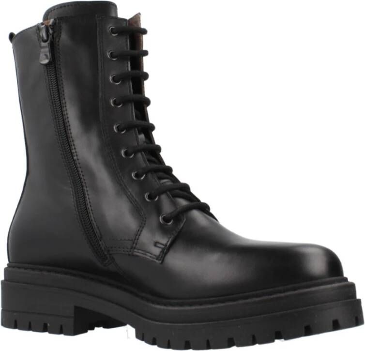 Nerogiardini Stijlvolle Veterschoenen Black Dames