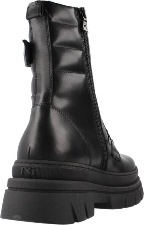 Nerogiardini Stijlvolle Veterschoenen Black Dames