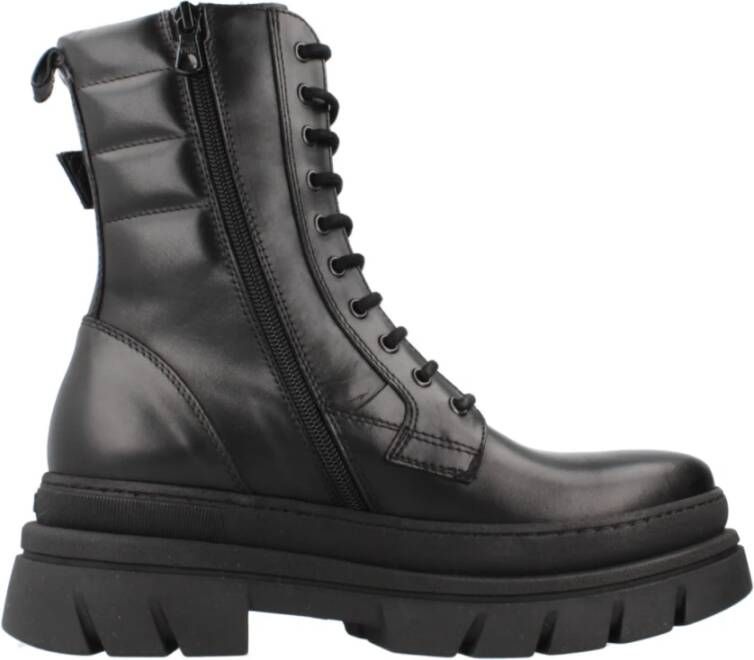 Nerogiardini Stijlvolle Veterschoenen Black Dames