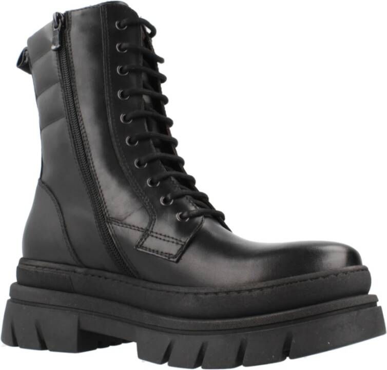 Nerogiardini Stijlvolle Veterschoenen Black Dames