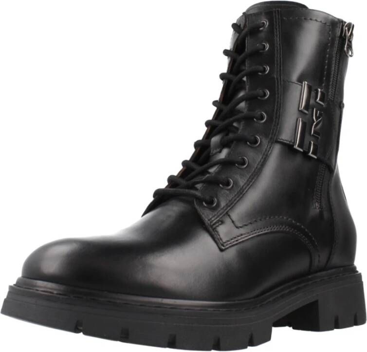 Nerogiardini Stijlvolle Veterschoenen Black Dames