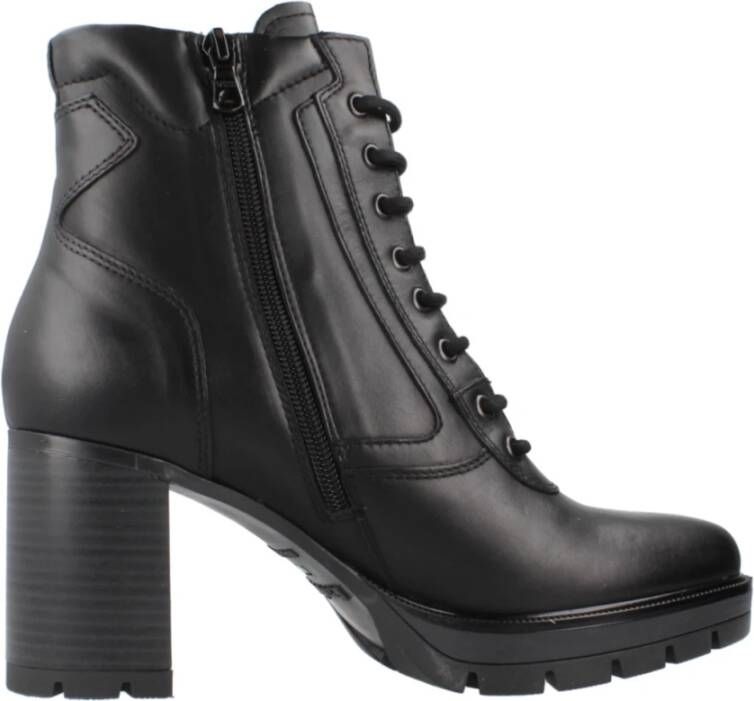 Nerogiardini Stijlvolle Veterschoenen Black Dames