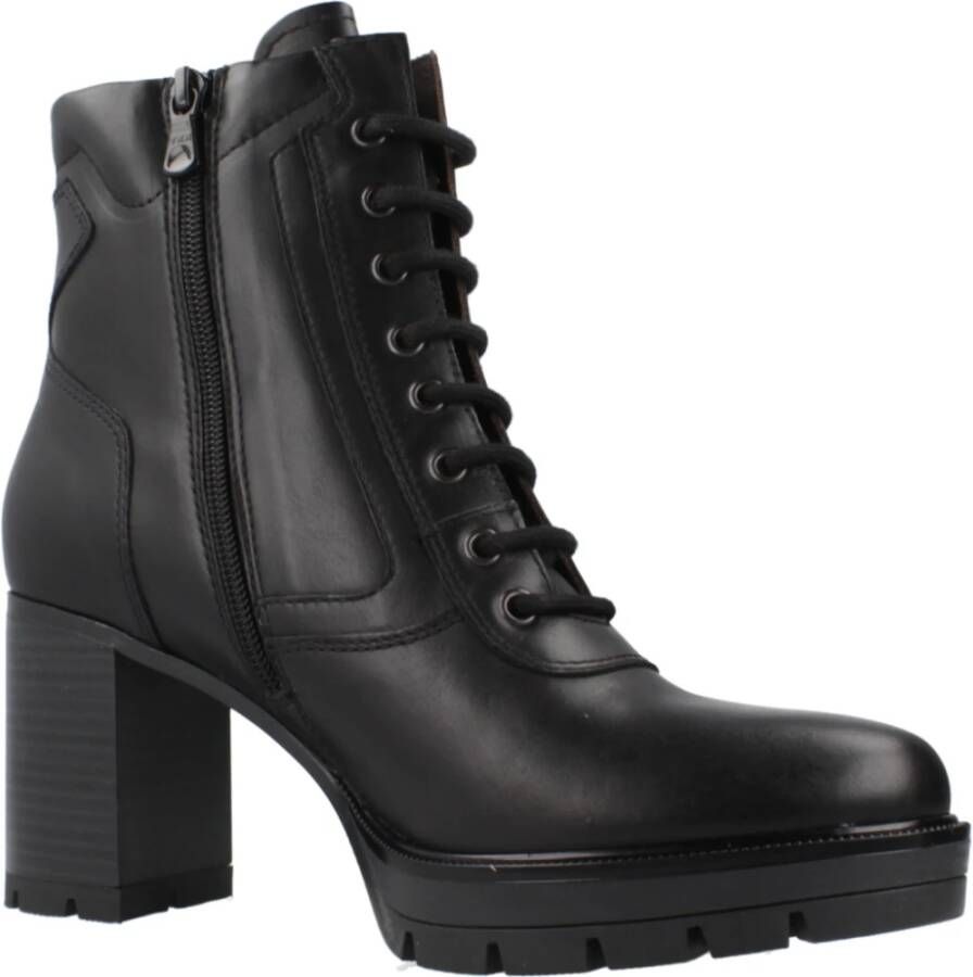 Nerogiardini Stijlvolle Veterschoenen Black Dames