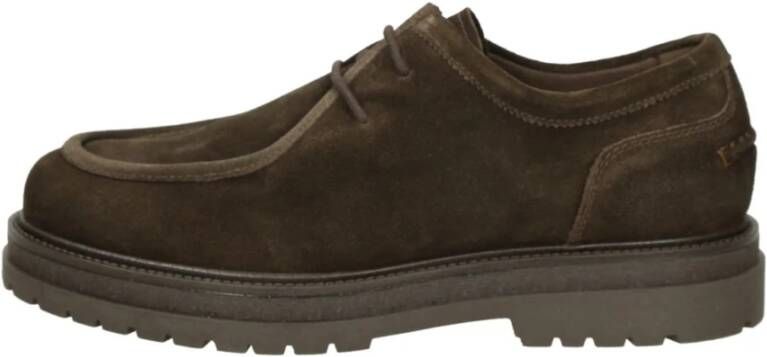 Nerogiardini Stijlvolle Veterschoenen Brown Heren