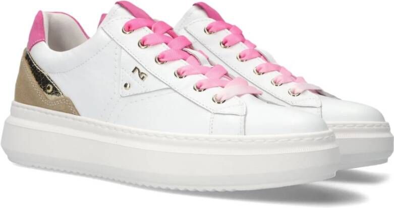 Nerogiardini Stijlvolle witte sneakers voor dames White Dames