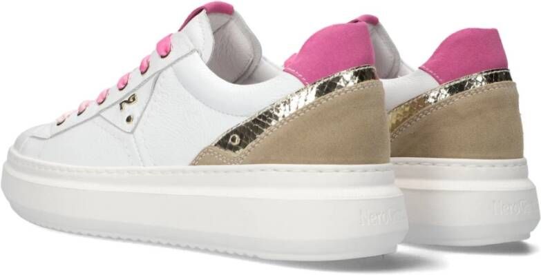 Nerogiardini Stijlvolle witte sneakers voor dames White Dames