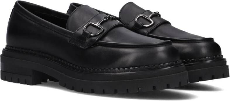 Nerogiardini Stijlvolle Zwarte Loafers voor Dames Black Dames