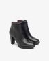 Nero Giardini 11210 Enkellaarsjes Enkelboots met rits Dames Zwart - Thumbnail 18