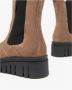 Nerogiardini Velour Mou Sulmona Stijlvolle Sneakers Brown Dames - Thumbnail 3