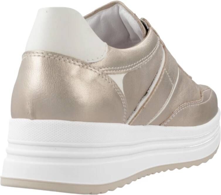 Nerogiardini Veters Sportieve Sneakers Brown Dames