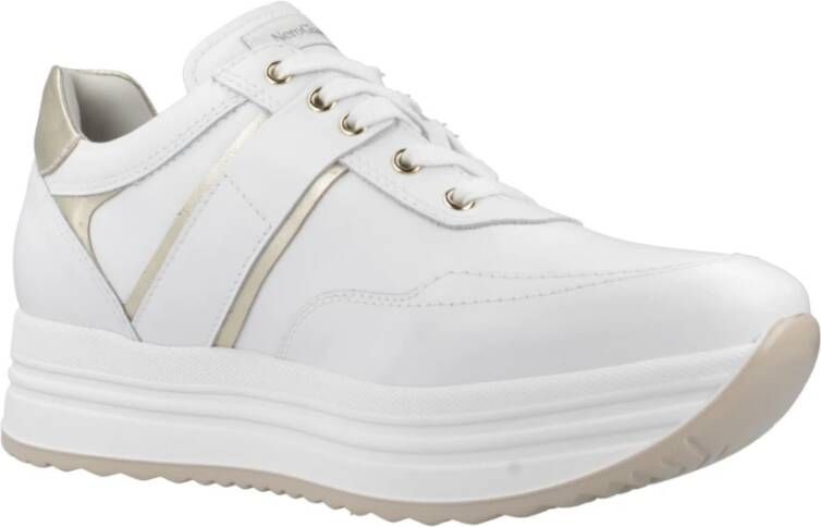 Nerogiardini Veters Sportieve Sneakers White Dames