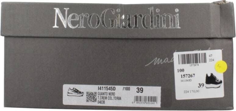 Nerogiardini Vetersneakers Black Dames