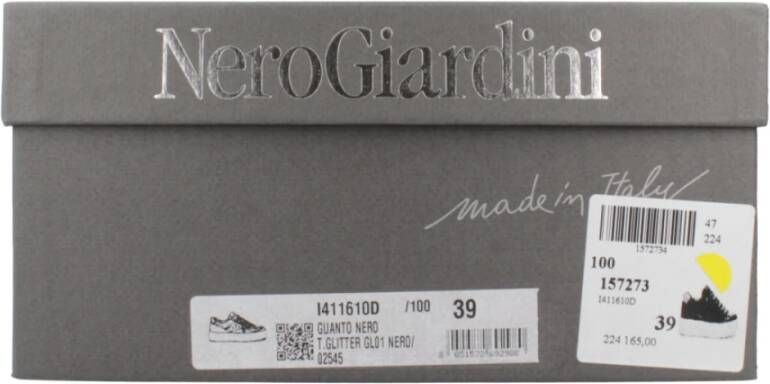 Nerogiardini Vetersneakers Black Dames