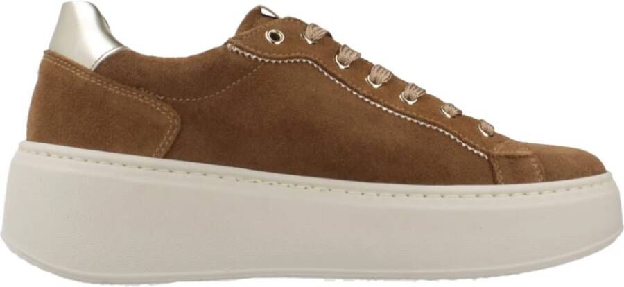 Nerogiardini Vetersneakers Brown Dames