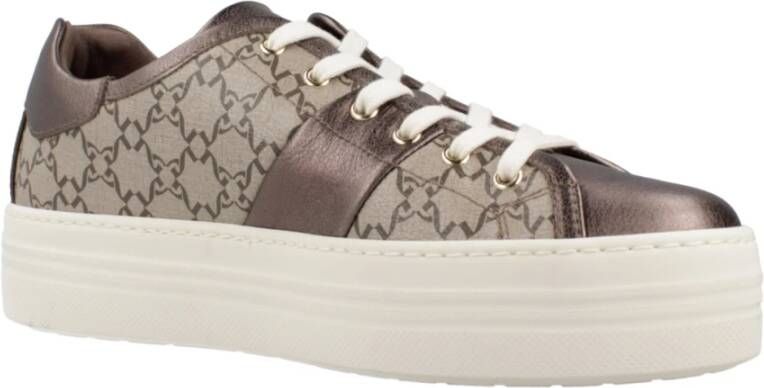 Nerogiardini Leren Dames Sneakers Stijlvol Comfort Brown Dames