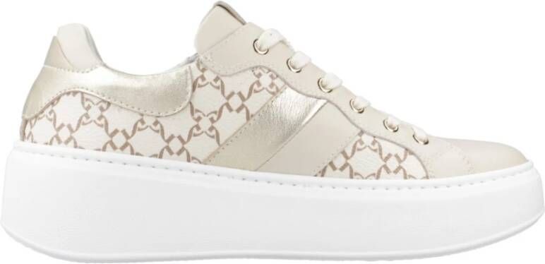 Nerogiardini Vetersportieve sneakers Beige Dames