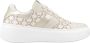 Nerogiardini Vetersportieve sneakers Beige Dames - Thumbnail 4