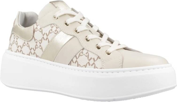 Nerogiardini Vetersportieve sneakers Beige Dames