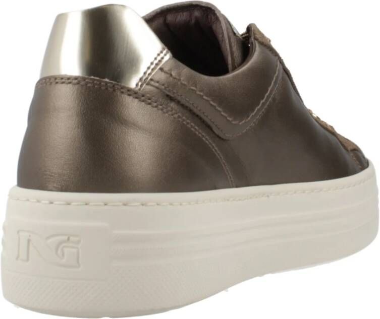 Nerogiardini Vetersportieve sneakers Brown Dames