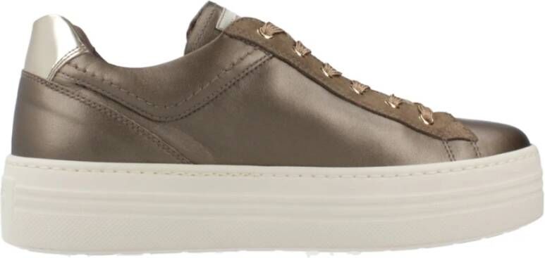 Nerogiardini Vetersportieve sneakers Brown Dames