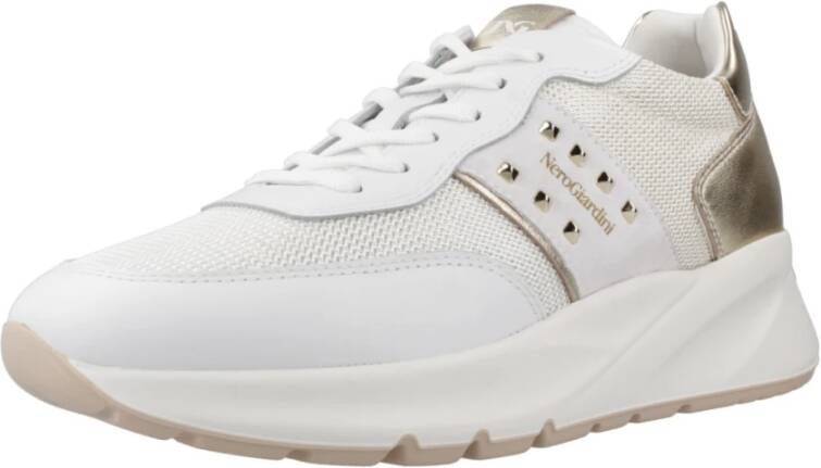 Nerogiardini Vetersportieve sneakers White Dames