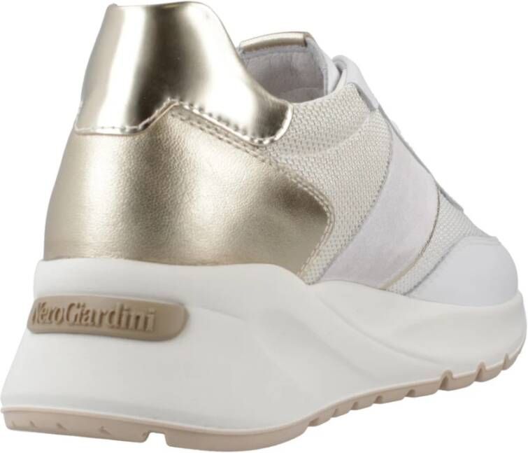 Nerogiardini Vetersportieve sneakers White Dames