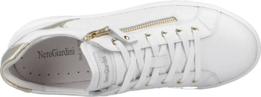 Nerogiardini Vetersportieve sneakers White Dames