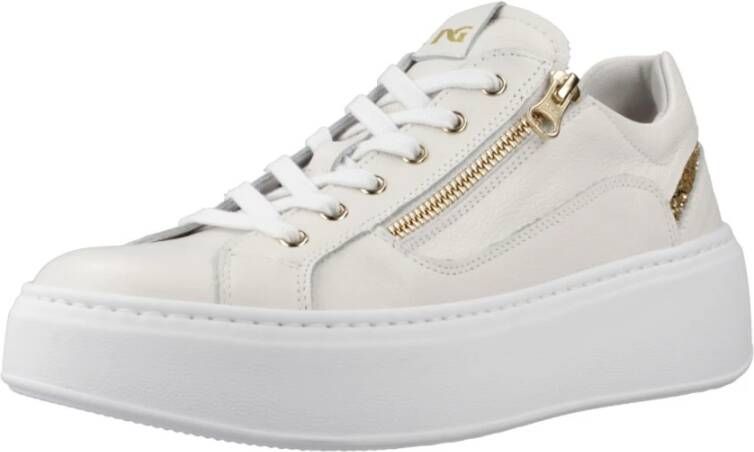 Nerogiardini Vetersportieve sneakers White Dames