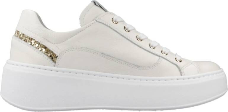 Nerogiardini Vetersportieve sneakers White Dames