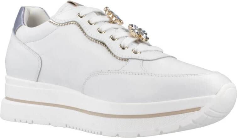 Nerogiardini Vetersportieve sneakers White Dames