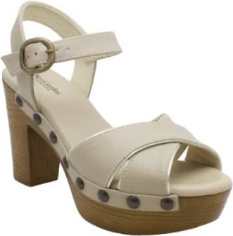 Nerogiardini Wedges Beige Dames