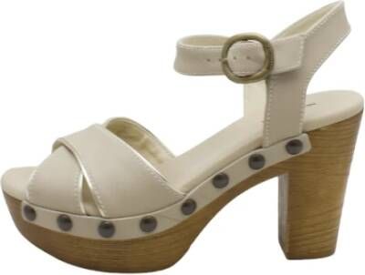 Nerogiardini Wedges Beige Dames