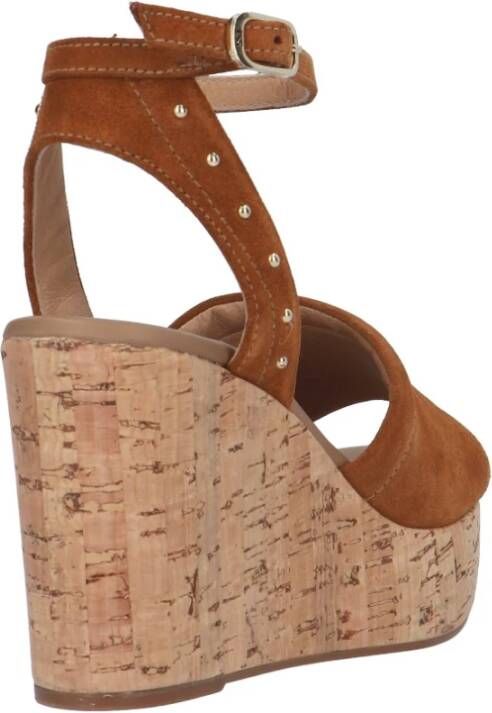 Nerogiardini Wedges Brown Dames