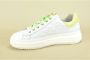 Nerogiardini Wit + Groen Sneaker N. DZ. White Dames - Thumbnail 3