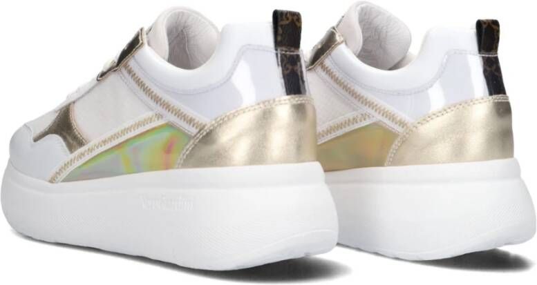 Nerogiardini Witte Lage Sneakers Trendy Stijl White Dames